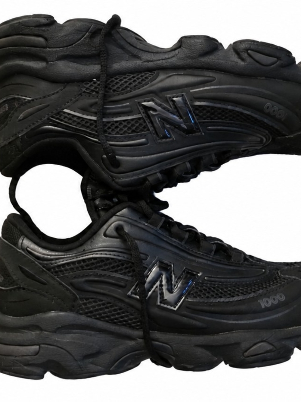 New Balance 1000 Black/Black Sneakers – Youth Size 6